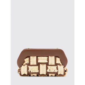 Themoire Clutch Woman Brown